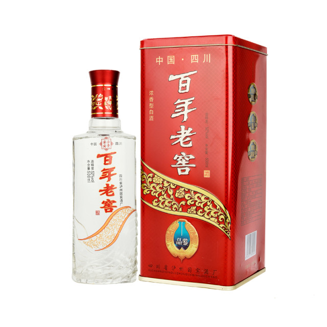 52度泸州国宾百年老窖品鉴酒(铁盒)500ml/盒