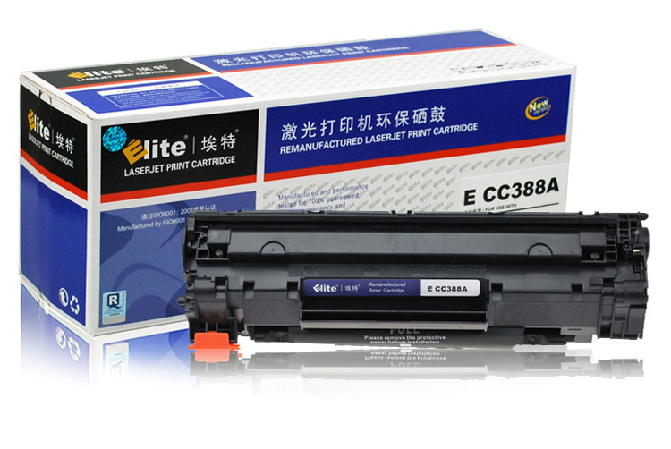 埃特(ELITE) ECC388A(with chip) 黑色硒鼓