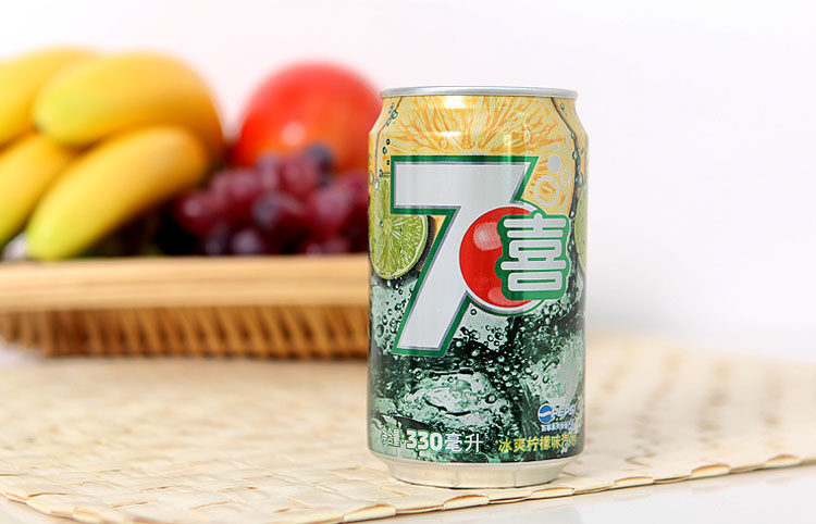 七喜汽水330ml*6罐/组