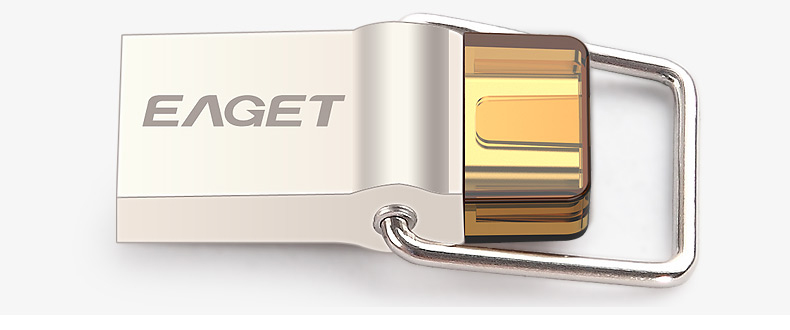 忆捷（EAGET） CU10 OTG 32G(USB3.0+Type-C 3.1双接口) 高速全金属手机U盘电脑通用